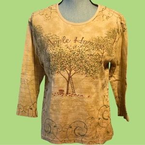 Endless Designs fall shirt M